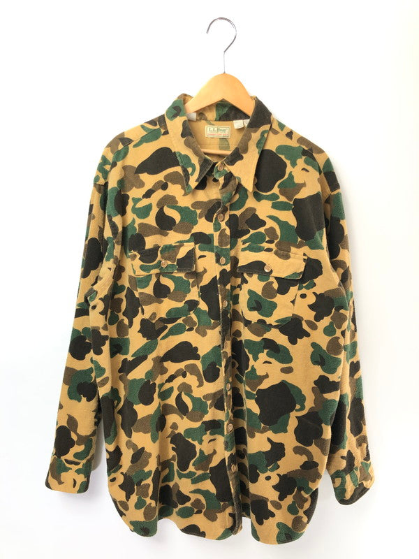 【中古品】【メンズ】 L.L.BEAN エルエルビーン 80's CHAMOIS CLOTH SHIRT 80年代 シャモア クロス シャツ トップス ヴィンテージ 146-260628-rt-01-tagh カラー：ベージュ系 万代Net店
