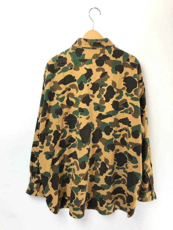【中古品】【メンズ】 L.L.BEAN エルエルビーン 80's CHAMOIS CLOTH SHIRT 80年代 シャモア クロス シャツ トップス ヴィンテージ 146-260628-rt-01-tagh カラー：ベージュ系 万代Net店