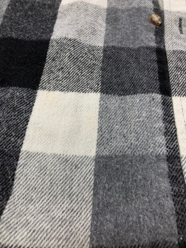 【中古品】【メンズ】 FIVE BROTHER ファイブ ブラザーズ 90's LS FLANNEL SHIRT 90年代 ロングスリーブ フランネル シャツ トップス 146-260611-rt-13-tagh サイズ：2XL カラー：グレー 万代Net店