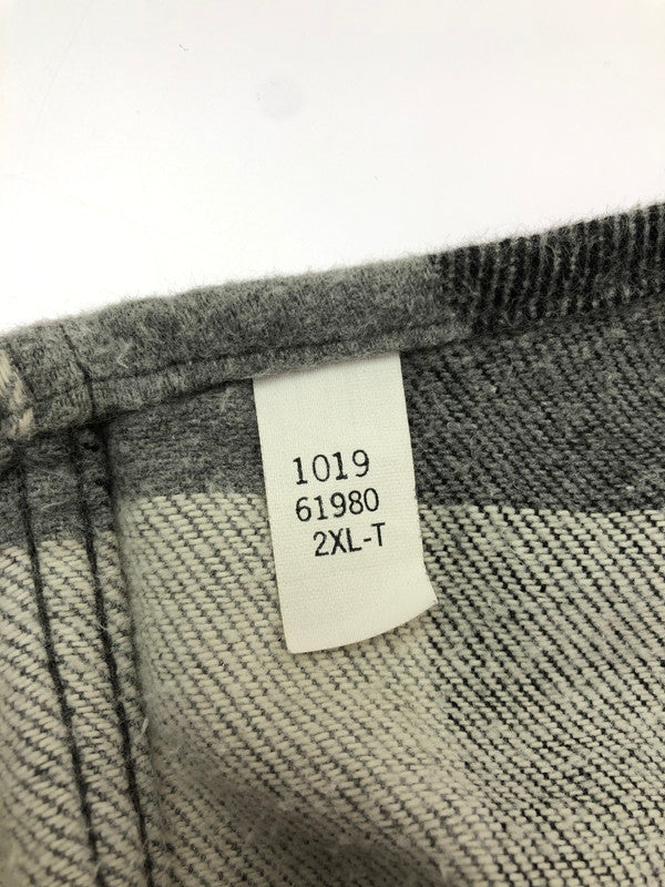 【中古品】【メンズ】 FIVE BROTHER ファイブ ブラザーズ 90's LS FLANNEL SHIRT 90年代 ロングスリーブ フランネル シャツ トップス 146-260611-rt-13-tagh サイズ：2XL カラー：グレー 万代Net店