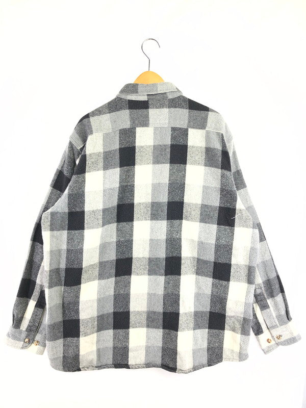 【中古品】【メンズ】 FIVE BROTHER ファイブ ブラザーズ 90's LS FLANNEL SHIRT 90年代 ロングスリーブ フランネル シャツ トップス 146-260611-rt-13-tagh サイズ：2XL カラー：グレー 万代Net店