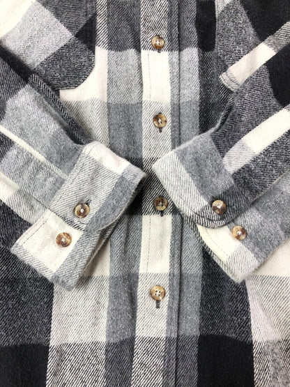 【中古品】【メンズ】 FIVE BROTHER ファイブ ブラザーズ 90's LS FLANNEL SHIRT 90年代 ロングスリーブ フランネル シャツ トップス 146-260611-rt-13-tagh サイズ：2XL カラー：グレー 万代Net店