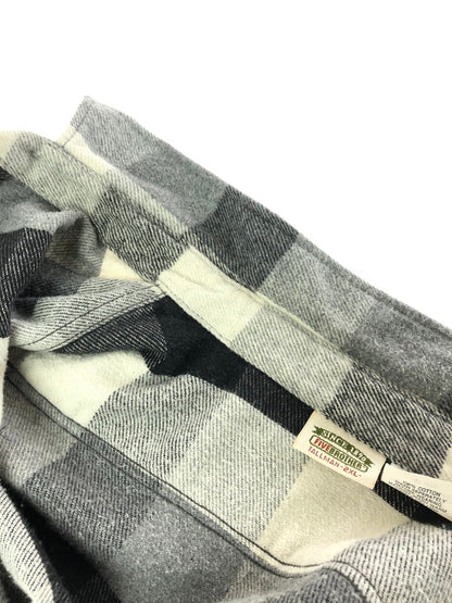 【中古品】【メンズ】 FIVE BROTHER ファイブ ブラザーズ 90's LS FLANNEL SHIRT 90年代 ロングスリーブ フランネル シャツ トップス 146-260611-rt-13-tagh サイズ：2XL カラー：グレー 万代Net店