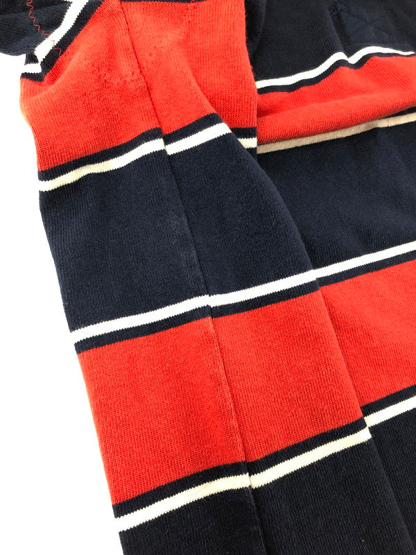 【中古品】【メンズ】 BARBARIAN バーバリアン LS RUGGER SHIRT カナダ製 ロングスリーブ レギュラー シャツ トップス 144-260611-rt-16-tagh サイズ：XL カラー：ネイビー/レッド 万代Net店