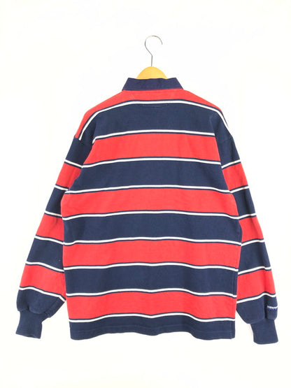 【中古品】【メンズ】 BARBARIAN バーバリアン LS RUGGER SHIRT カナダ製 ロングスリーブ レギュラー シャツ トップス 144-260611-rt-16-tagh サイズ：XL カラー：ネイビー/レッド 万代Net店
