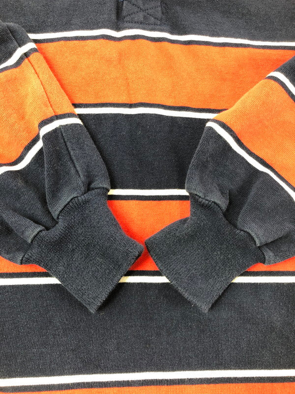 【中古品】【メンズ】 BARBARIAN バーバリアン LS RUGGER SHIRT カナダ製 ロングスリーブ レギュラー シャツ トップス 144-260611-rt-16-tagh サイズ：XL カラー：ネイビー/レッド 万代Net店