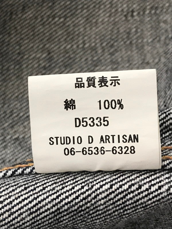 【中古品】【メンズ】 STUDIO D'ARTISAN ステュディオ ダルチザン DENIM WORK SHIRT D5335 デニム ワークシャツ 長袖シャツ 145-260707-na-03-tagh サイズ：L カラー：インディゴ 万代Net店
