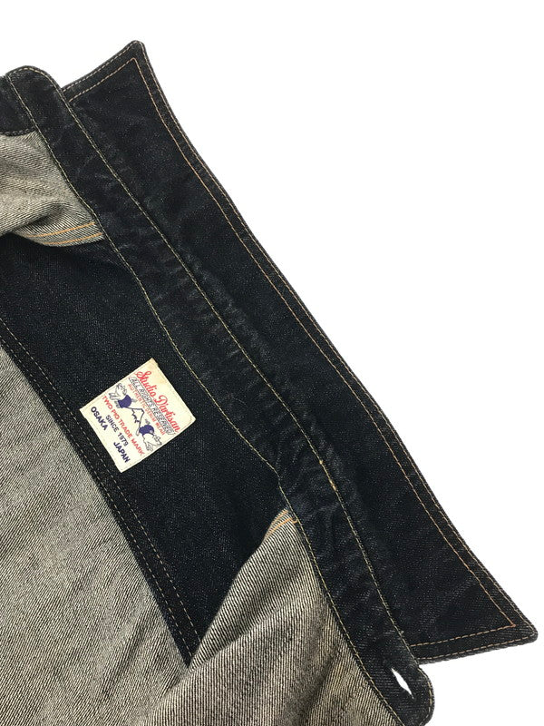 【中古品】【メンズ】 STUDIO D'ARTISAN ステュディオ ダルチザン DENIM WORK SHIRT D5335 デニム ワークシャツ 長袖シャツ 145-260707-na-03-tagh サイズ：L カラー：インディゴ 万代Net店
