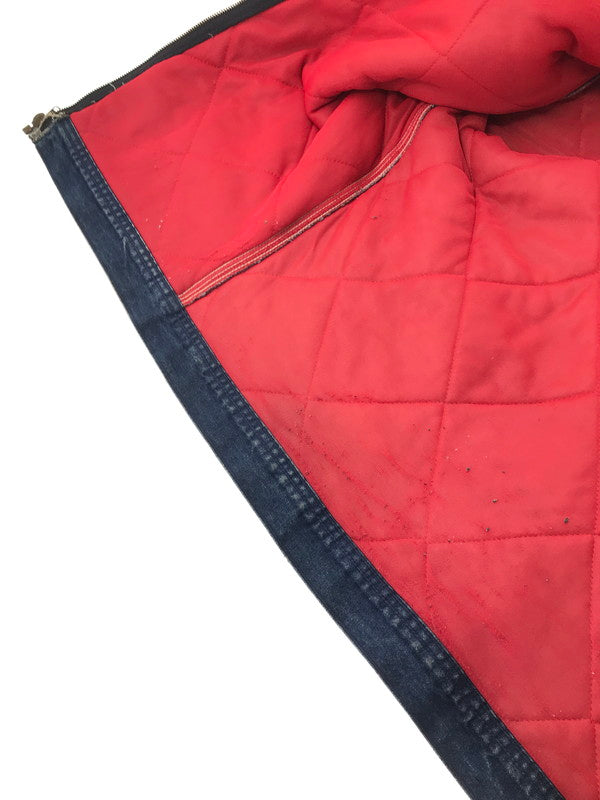 【現状渡し品】【メンズ】 OSHKOSH B'GOSH オシュコシュ 70S-80S QUILTING LINER DENIM WORK JACKET USA製 70-80年代 キルティング ライナー デニム ワークジャケット アウター 146-260621-na-10-tagh サイズ：40L カラー：インディゴ 万代Net店