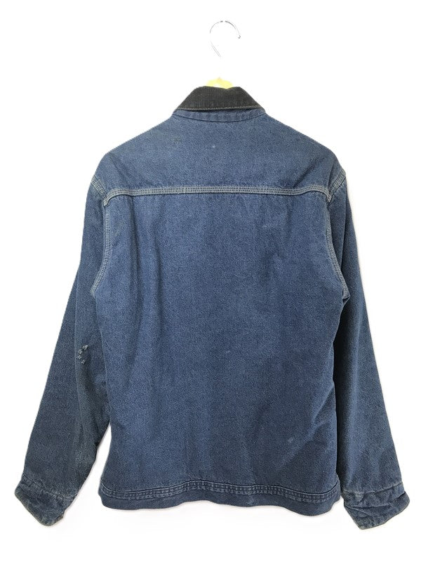 【現状渡し品】【メンズ】 OSHKOSH B'GOSH オシュコシュ 70S-80S QUILTING LINER DENIM WORK JACKET USA製 70-80年代 キルティング ライナー デニム ワークジャケット アウター 146-260621-na-10-tagh サイズ：40L カラー：インディゴ 万代Net店