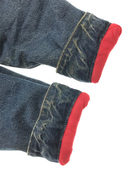 【現状渡し品】【メンズ】 OSHKOSH B'GOSH オシュコシュ 70S-80S QUILTING LINER DENIM WORK JACKET USA製 70-80年代 キルティング ライナー デニム ワークジャケット アウター 146-260621-na-10-tagh サイズ：40L カラー：インディゴ 万代Net店