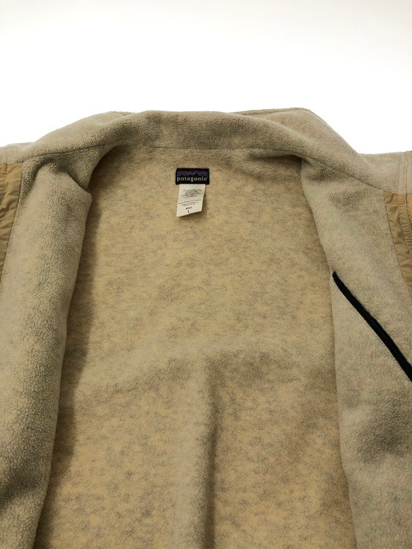 【中古品】【メンズ】 PATAGONIA パタゴニア 00's SHELLED SYNCHILLA JACKET 28131EF5 05年製 シンチラ ジャケット ライトアウター 144-260705-rt-05-tag サイズ：L カラー：ベージュ 万代Net店