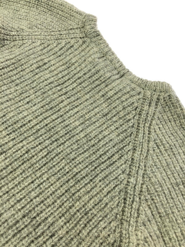 【中古品】【メンズ】 EDDIE BAUER エディー バウアー 80's WOOL KNIT SWEATER 80年代 ウール ニット セーター ヴィンテージ トップス 146-260611-rt-19-tagh サイズ：XL カラー：グレー 万代Net店