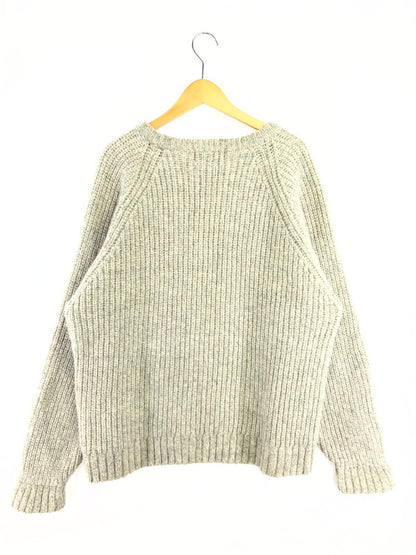 【中古品】【メンズ】 EDDIE BAUER エディー バウアー 80's WOOL KNIT SWEATER 80年代 ウール ニット セーター ヴィンテージ トップス 146-260611-rt-19-tagh サイズ：XL カラー：グレー 万代Net店