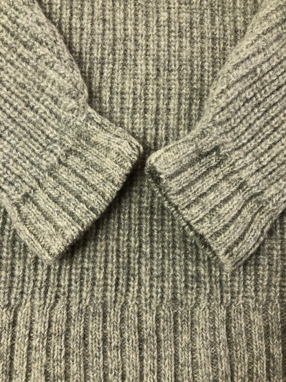 【中古品】【メンズ】 EDDIE BAUER エディー バウアー 80's WOOL KNIT SWEATER 80年代 ウール ニット セーター ヴィンテージ トップス 146-260611-rt-19-tagh サイズ：XL カラー：グレー 万代Net店