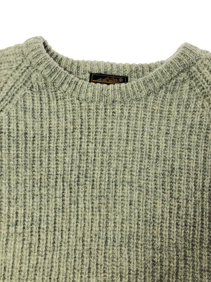 【中古品】【メンズ】 EDDIE BAUER エディー バウアー 80's WOOL KNIT SWEATER 80年代 ウール ニット セーター ヴィンテージ トップス 146-260611-rt-19-tagh サイズ：XL カラー：グレー 万代Net店