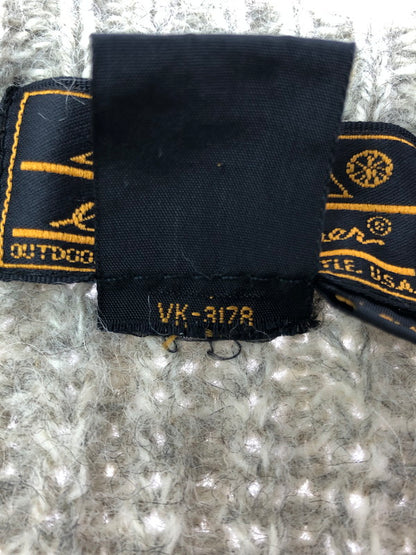 【中古品】【メンズ】 EDDIE BAUER エディー バウアー 80's WOOL KNIT SWEATER 80年代 ウール ニット セーター ヴィンテージ トップス 146-260611-rt-19-tagh サイズ：XL カラー：グレー 万代Net店