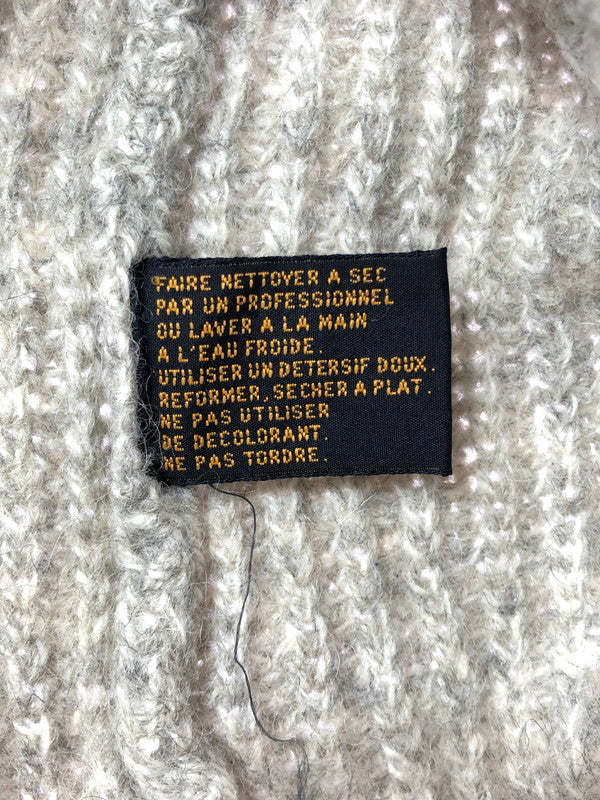 【中古品】【メンズ】 EDDIE BAUER エディー バウアー 80's WOOL KNIT SWEATER 80年代 ウール ニット セーター ヴィンテージ トップス 146-260611-rt-19-tagh サイズ：XL カラー：グレー 万代Net店