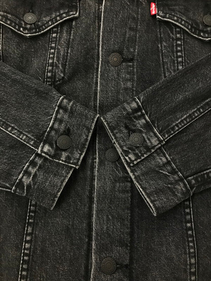 【中古品】【メンズ】 LEVI'S PREMIUM リーバイス プレミアム BLACK DENIM JACKET 723340305 ブラック デニムジャケット ライトアウター 147-260707-na-01-tagh サイズ：XL カラー：ブラック 万代Net店
