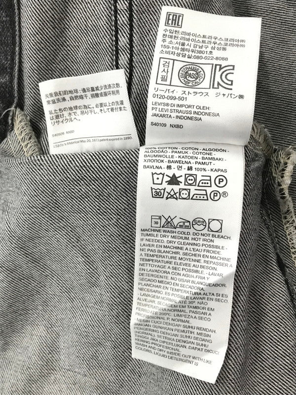 【中古品】【メンズ】 LEVI'S PREMIUM リーバイス プレミアム BLACK DENIM JACKET 723340305 ブラック デニムジャケット ライトアウター 147-260707-na-01-tagh サイズ：XL カラー：ブラック 万代Net店