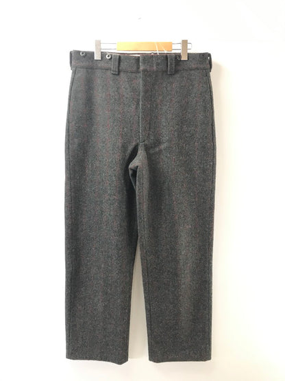 【中古品】【メンズ】 WOOLRICH ウールリッチ WOOL STRIPE PANTS 1990 USA製 ウール ストライプ パンツ ボトムス 157-260607-rt-12-tagh サイズ：36 カラー：グレー 万代Net店