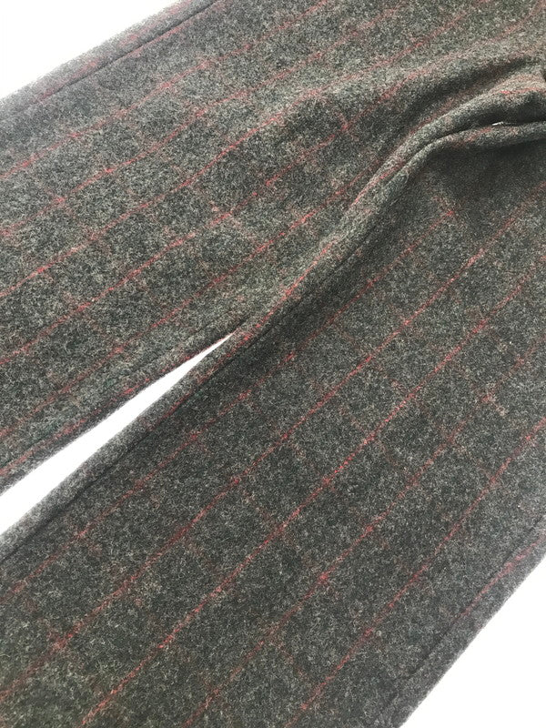 【中古品】【メンズ】 WOOLRICH ウールリッチ WOOL STRIPE PANTS 1990 USA製 ウール ストライプ パンツ ボトムス 157-260607-rt-12-tagh サイズ：36 カラー：グレー 万代Net店