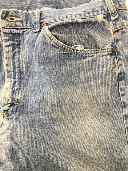 【現状渡し品】【メンズ】 LEE リー 70's DENIM PANTS 200-0041 USA製 TALON42 70年代 デニム パンツ ジーンズ ボトムス ヴィンテージ 157-260607-rt-14-tagh サイズ：38×32 カラー：インディゴ 万代Net店