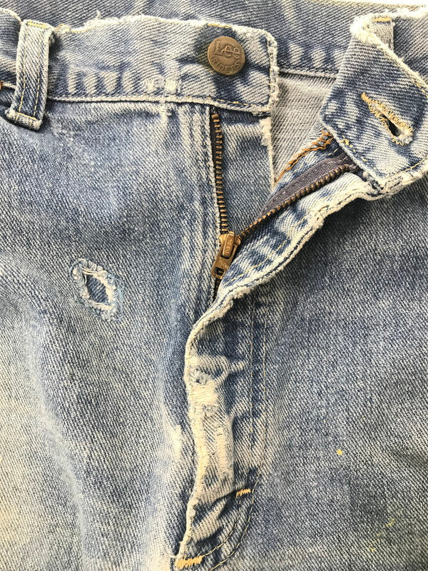 【現状渡し品】【メンズ】 LEE リー 70's DENIM PANTS 200-0041 USA製 TALON42 70年代 デニム パンツ ジーンズ ボトムス ヴィンテージ 157-260607-rt-14-tagh サイズ：38×32 カラー：インディゴ 万代Net店