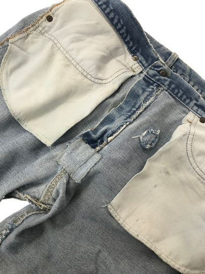 【現状渡し品】【メンズ】 LEE リー 70's DENIM PANTS 200-0041 USA製 TALON42 70年代 デニム パンツ ジーンズ ボトムス ヴィンテージ 157-260607-rt-14-tagh サイズ：38×32 カラー：インディゴ 万代Net店