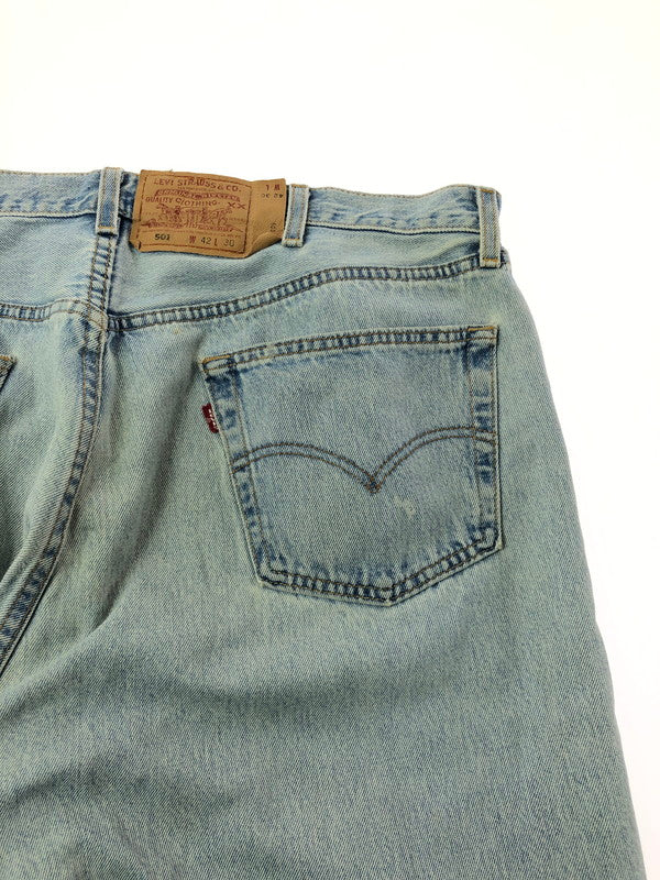 【中古品】【メンズ】 LEVI'S リーバイス 00's 501 DENIM PANTS 501-0134 USA製 00年製 501 デニムパンツ ジーンズ ボトムス 157-260624-rt-18-tagh サイズ：W42 カラー：インディゴ 万代Net店