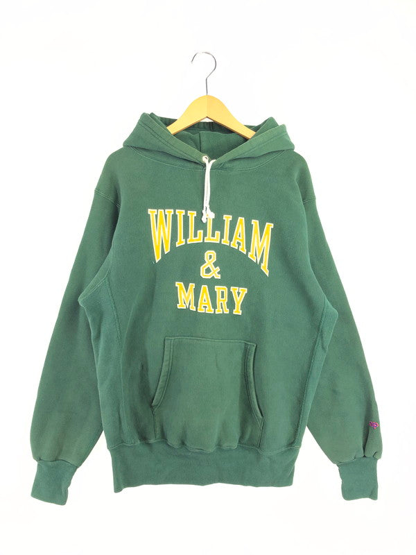 【中古品】【メンズ】 MVP エムブイピー 90's WILLIAM&MARY HOODIE 90年代 ウィリアム＆メアリー パーカー USA製 トップス 146-260611-rt-17-tagh サイズ：M カラー：グリーン 万代Net店