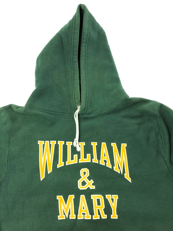 【中古品】【メンズ】 MVP エムブイピー 90's WILLIAM&MARY HOODIE 90年代 ウィリアム＆メアリー パーカー USA製 トップス 146-260611-rt-17-tagh サイズ：M カラー：グリーン 万代Net店