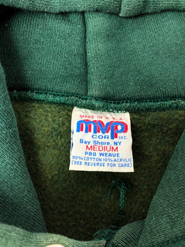 【中古品】【メンズ】 MVP エムブイピー 90's WILLIAM&MARY HOODIE 90年代 ウィリアム＆メアリー パーカー USA製 トップス 146-260611-rt-17-tagh サイズ：M カラー：グリーン 万代Net店
