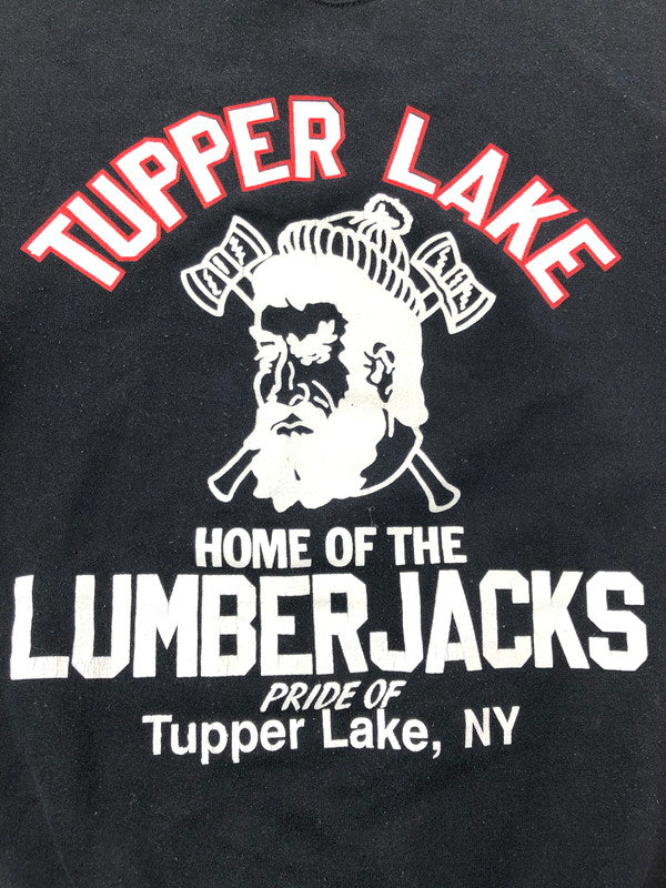 【中古品】【メンズ】 JERZEES ジャージーズ 90's TUPPER LAKE SWEATSHIRT 90年代 タッパー レイク スウェット シャツ トレーナー USA製 トップス 146-260611-rt-27-tagh サイズ：L カラー：ブラック 万代Net店