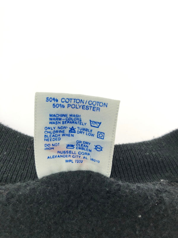 【中古品】【メンズ】 JERZEES ジャージーズ 90's TUPPER LAKE SWEATSHIRT 90年代 タッパー レイク スウェット シャツ トレーナー USA製 トップス 146-260611-rt-27-tagh サイズ：L カラー：ブラック 万代Net店