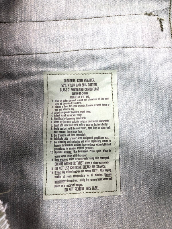 【中古品】【メンズ】 US ARMY アメリカ軍 80's M-65 FIELD CARGO PANTS 8415-01-099-7857 89年製 フィールド カーゴ パンツ ボトムス 157-260621-rt-20-tagh サイズ：M カラー：グリーン 万代Net店