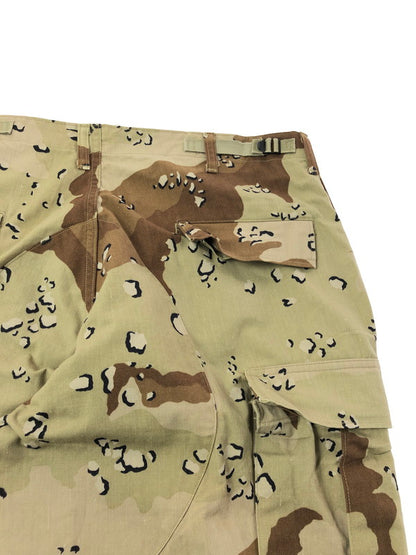 【中古品】【メンズ】 US ARMY アメリカ軍 80's CARGO PANTS 8415-01-102-9134 86年製 カーゴパンツ ボトムス 157-260621-rt-19-tagh サイズ：L カラー：ベージュ 万代Net店