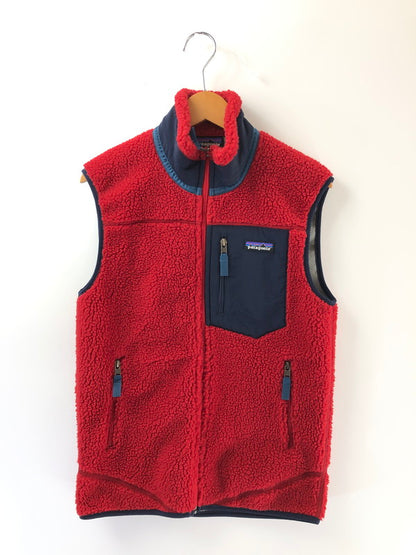 【中古品】【メンズ】 PATAGONIA パタゴニア CLASSIC RETRO-X VEST 23048 16年製 クラシック レトロ ベスト トップス 144-260705-rt-08-tag サイズ：XA カラー：レッド 万代Net店