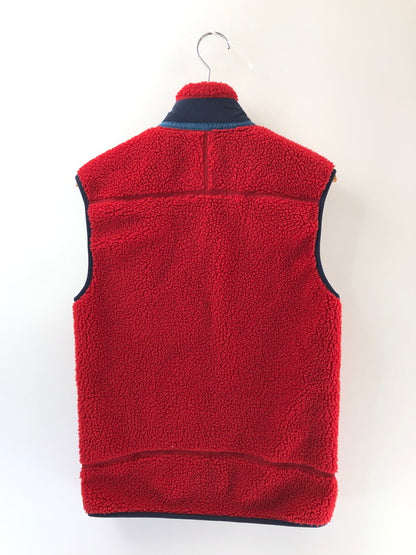 【中古品】【メンズ】 PATAGONIA パタゴニア CLASSIC RETRO-X VEST 23048 16年製 クラシック レトロ ベスト トップス 144-260705-rt-08-tag サイズ：XA カラー：レッド 万代Net店