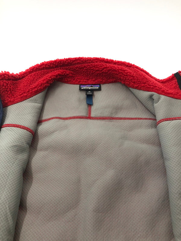 【中古品】【メンズ】 PATAGONIA パタゴニア CLASSIC RETRO-X VEST 23048 16年製 クラシック レトロ ベスト トップス 144-260705-rt-08-tag サイズ：XA カラー：レッド 万代Net店
