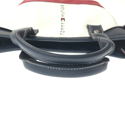 【中古品】【メンズ】 TOMMY HILFIGER トミーヒルフィガー THMG3FBD ROUND BAG ラウンド バッグ 鞄 カバン 188-260707-ty-08-tagh カラー：ホワイト 万代Net店