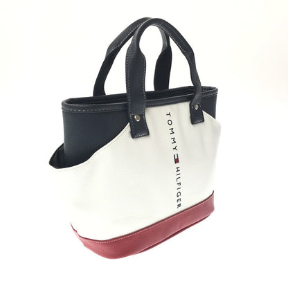 【中古品】【メンズ】 TOMMY HILFIGER トミーヒルフィガー THMG3FBD ROUND BAG ラウンド バッグ 鞄 カバン 188-260707-ty-08-tagh カラー：ホワイト 万代Net店