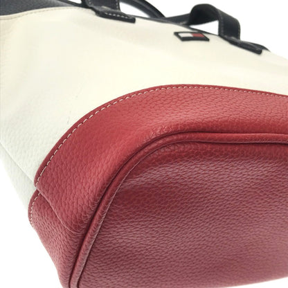 【中古品】【メンズ】 TOMMY HILFIGER トミーヒルフィガー THMG3FBD ROUND BAG ラウンド バッグ 鞄 カバン 188-260707-ty-08-tagh カラー：ホワイト 万代Net店