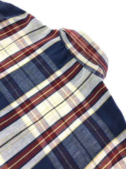 【中古品】【メンズ】 FIVE BROTHER ファイブ ブラザーズ 70～80's LS FLANNEL SHIRT 70～80年代 ロングスリーブ フランネル シャツ USA製 トップス 146-260611-rt-14-tagh サイズ：L カラー：ネイビー 万代Net店