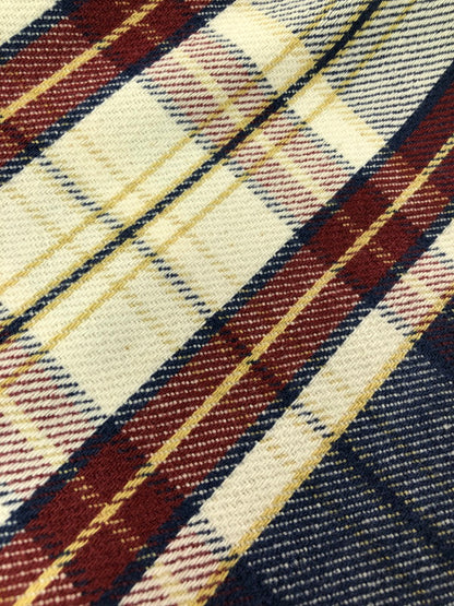 【中古品】【メンズ】 FIVE BROTHER ファイブ ブラザーズ 70～80's LS FLANNEL SHIRT 70～80年代 ロングスリーブ フランネル シャツ USA製 トップス 146-260611-rt-14-tagh サイズ：L カラー：ネイビー 万代Net店