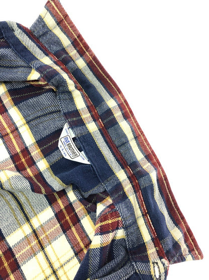 【中古品】【メンズ】 FIVE BROTHER ファイブ ブラザーズ 70～80's LS FLANNEL SHIRT 70～80年代 ロングスリーブ フランネル シャツ USA製 トップス 146-260611-rt-14-tagh サイズ：L カラー：ネイビー 万代Net店