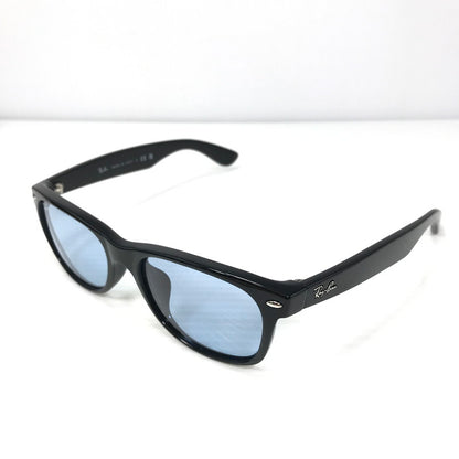 【中古品】【メンズ】 RAY-BAN レイバン NEW WAYFARER CLASSIC RB2132-F ニューウェイファーラー クラシック サングラス アイウェア アクセサリー 203-260608-na-01-tagh サイズ：55ロ18 140 カラー：ブラック/ブルー 万代Net店