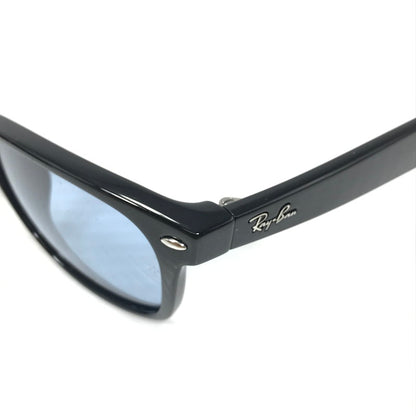 【中古品】【メンズ】 RAY-BAN レイバン NEW WAYFARER CLASSIC RB2132-F ニューウェイファーラー クラシック サングラス アイウェア アクセサリー 203-260608-na-01-tagh サイズ：55ロ18 140 カラー：ブラック/ブルー 万代Net店