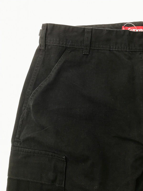 【中古品】【メンズ】 SUPREME シュプリーム 26SS CARGO SHORT カーゴ ショート パンツ ボトムス 149-260701-rt-21-tag サイズ：32 カラー：ブラック 万代Net店
