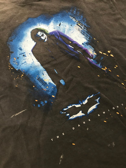 【中古美品】【メンズ】 SAINT MICHAEL セント マイケル × THE DARK KNIGHT ザ ダークナイト BTM_SS TEE SM-HR8-0000C54 Tシャツ 半袖Tシャツ 142-260630-na-09-tagh サイズ：L カラー：ブラック 万代Net店